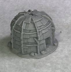 Bark Wigwam (15mm scale)